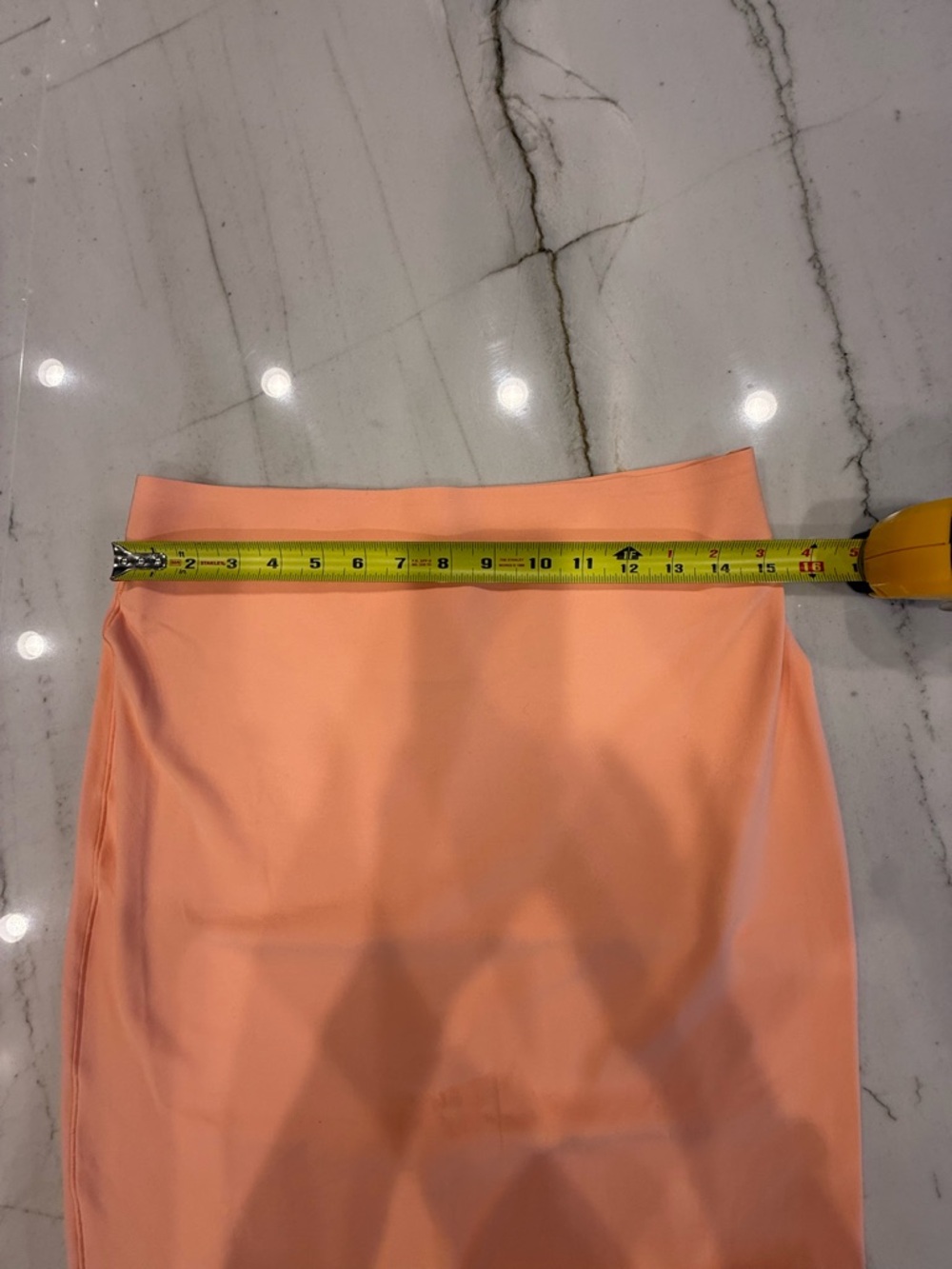 Athleta Peach Midi Skirt - Slim Straight Silhouette - Picture 5 of 7